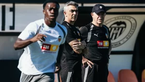 Javier Aguirre y Toni Amor